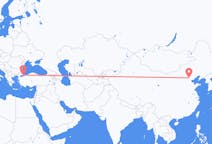 Flyg från Peking, Kina till Istanbul, Turkiet
