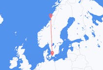Fly fra Brønnøysund til Malmö