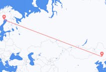 Flüge von Changchun, China nach Lulea, Schweden