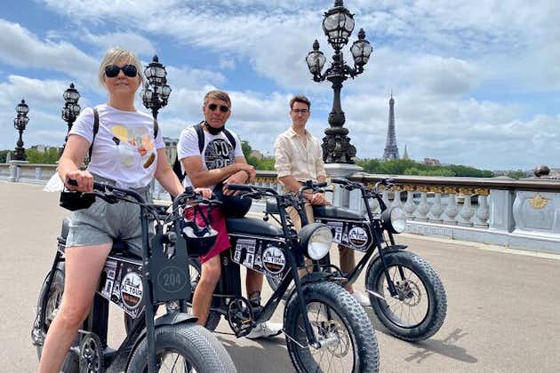 파리 관광 가족 친화적 인 가이드 전기 자전거 투어