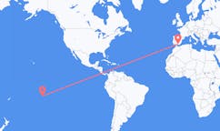 Flyg från Ahe, Franska Polynesien till Granada, Nicaragua, Spanien