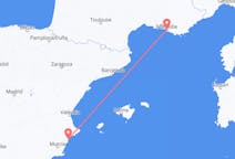Flights from Marseille, France to Alicante, Spain