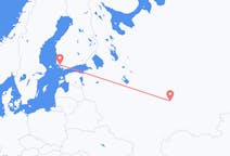 Flüge von Kasan, Russland nach Turku, Finnland
