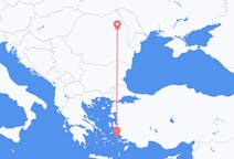 Flights from Leros, Greece to Bacău, Romania