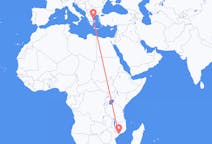 Flyrejser fra Quelimane, Mozambique til Skiathos, Grækenland