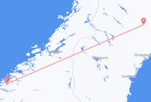 Flights from Lycksele, Sweden to Volda, Norway