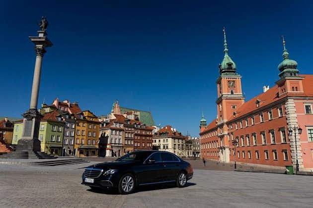 El mejor tour privado de la ciudad de Varsovia durante todo el día en automóvil de lujo