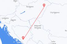 Flyreiser fra Mostar, til Debrecen