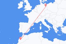 Flyg från Marrakech, Marocko till Berlin, Maryland, Tyskland