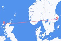 Fly fra Stornoway til Stockholm