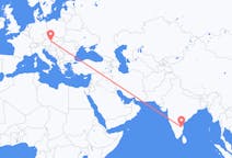 Flights from Tirupati to Vienna