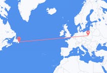 Flights from St. John s, Canada to Łódź, Poland
