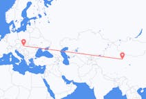Flyrejser fra Dunhuang til Budapest