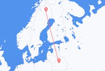 Flights from Minsk, Belarus to Gällivare, Sweden