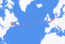 Flyg från Saint John, Amerikanska Jungfruöarna till Eindhoven