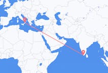 Vluchten van Trivandrum, India naar Lamezia Terme, Italië