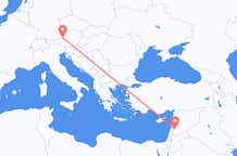 Flights from Damascus to Salzburg