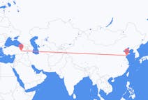 Flyreiser fra Qingdao, Kina til Bingöl, Tyrkia