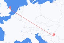 Flyrejser fra Norwich, England til Beograd, Serbien