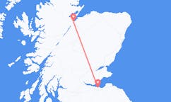 Flyreiser fra Edinburgh, til Inverness