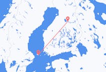 Vols de Mariehamn, îles Åland à Kajaani, Finlande