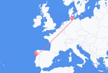 Flyg från Hamburg, Tyskland till Porto, Portugal
