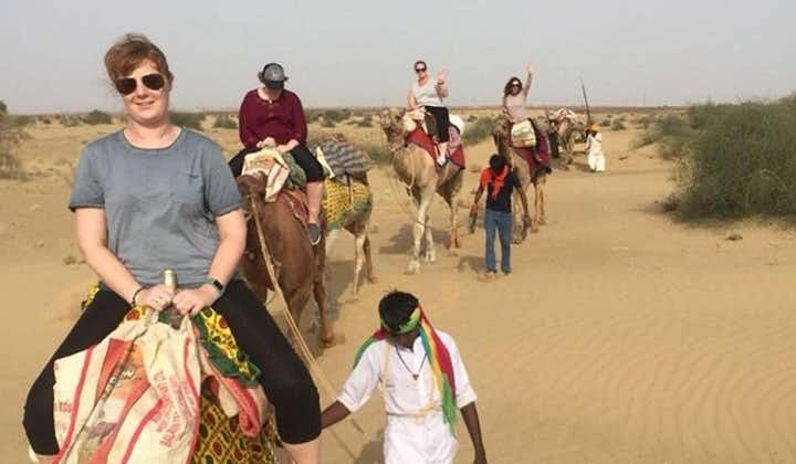  Safari en camello de medio día no turístico por el desierto de Thar Atardecer