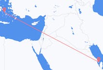 Flyg från Bahrain Island, Bahrain till Syros, Grekland