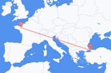 Flyg från Rennes, Frankrike till Istanbul, Turkiet