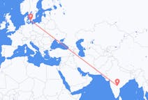 Flyreiser fra Hyderabad, India til Malmö, Sverige