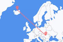 เที่ยวบิน จาก Grimsey, ไอซ์แลนด์ ถึงคลูจ นาโปกา, โรมาเนีย