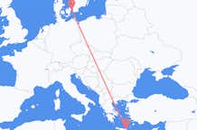 Flights from Sitia to Copenhagen
