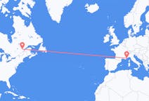 Flyg från Saguenay, Kanada till Nice, Kanada