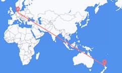 Flyg från Whangarei, Nya Zeeland till Hannover, Tyskland