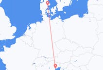 Flights from Venice to Aarhus