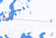 Flyg från Magnitogorsk till Köpenhamn