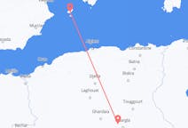 アルジェリアのから ワルグラ、スペインのへ イビサ島フライト
