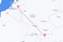 Flights from Eindhoven, the Netherlands to Innsbruck, Austria
