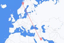 Flights from Riyadh, Saudi Arabia to Hemavan, Sweden