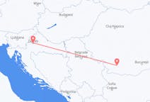 Flyreiser fra Zagreb, Kroatia til Craiova, Romania