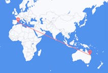 Flights from Gladstone, Australia to Palma de Mallorca, Spain