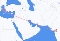 Flights from Shirdi, India to Santorini, Greece
