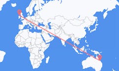 Flyreiser fra Mackay, Australia til Derry, Nord-Irland