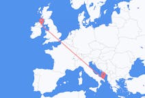 Flights from Brindisi, Italy to Belfast, Northern Ireland
