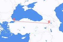 Lennot Jerevanista Istanbuliin