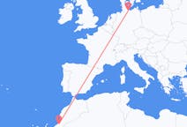 Flights from Guelmim, Morocco to Lubeck, Germany