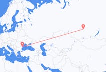 Flights from Krasnoyarsk, Russia to Constanța, Romania