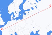 Flights from Syktyvkar, Russia to Nantes, France