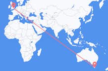 Flyrejser fra Hobart, Australien til London, Australien