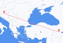 Flyrejser fra Muş, Tyrkiet til Banja Luka, Bosnien-Hercegovina